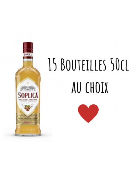 Soplica 1891 Pack Composé 30/32% (15x50cl)